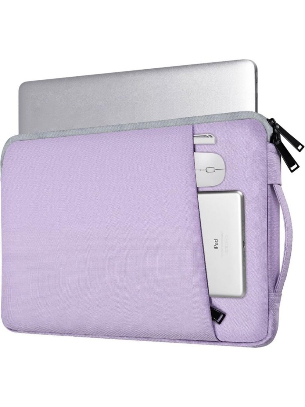 Stylish 17.3" Laptop Bag for Women - Protective Sleeve Case in Purple, Fits Most